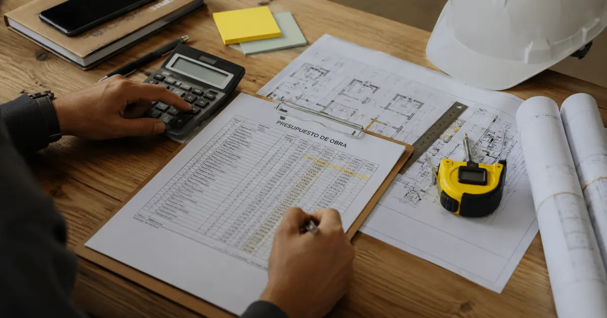 Hoja de presupuesto de construcción con los rubros que suelen olvidarse en República Dominicana