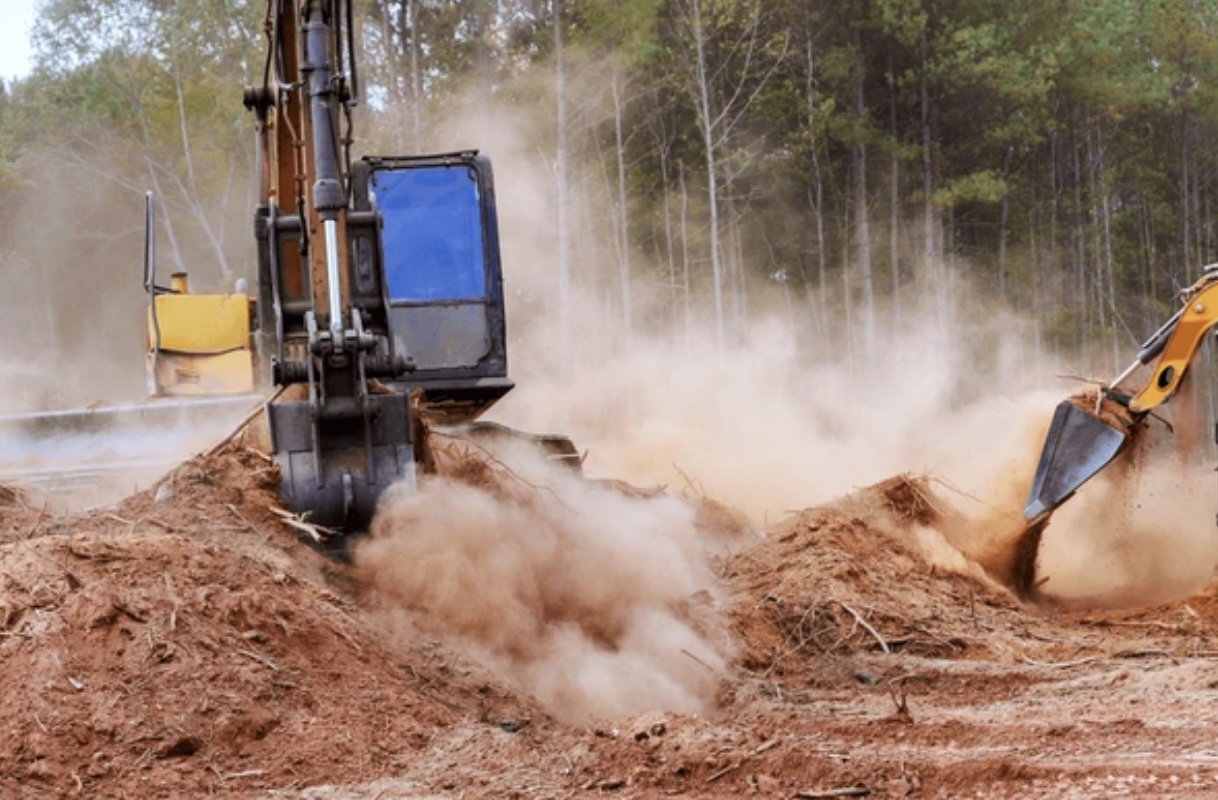 Vivienda construida en una zona rural de República Dominicana rodeada de terreno amplio
